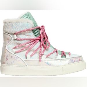 Super RARE NIB Sophia VWebster Quentin Glitter Snow Boots